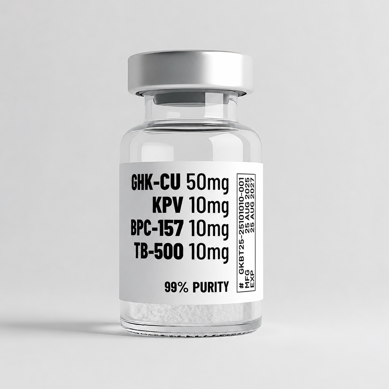 KLOW - GHK-Cu/KPV/BPC157/TB500 50/10/10/10mg (CR)